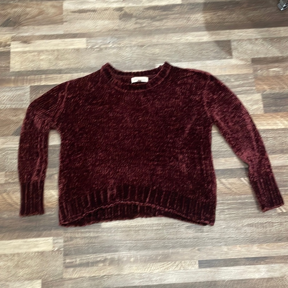 velvet sweater